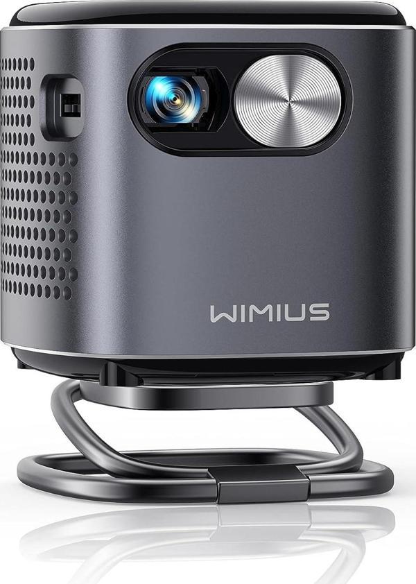 WiMiUS Pico Taşınabilir Projektör, WiFi-Bluetooth, 360 Derece Hoparlö.r - Image 1