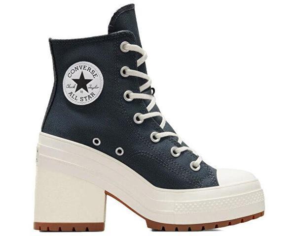 Converse Chuck 70 De Luxe Heel Kadın Günlük Ayakkabı A09386C Siyah - Image 1