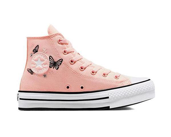 Converse Chuck Taylor All Star Eva Lift Kadın Günlük Ayakkabı A07355C Pembe - Image 1