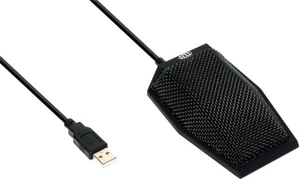 MXL AC-404 USB Sınırlayıcı Kondenser Konferans Mikrofonu - Siyah - Image 1