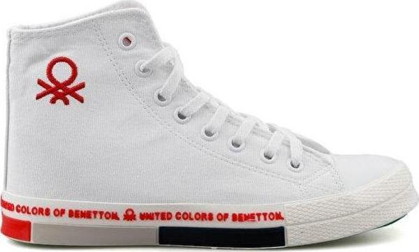 Benetton Bn 70018 Beyaz Kırmızı Erkek Günlük Ayakkabı BN-70018-BEYAZ-KIRMIZI Beyaz - Image 1