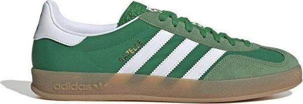 adidas Gazelle Indoor Erkek Günlük Ayakkabı IE6605 Yeşil - Image 1