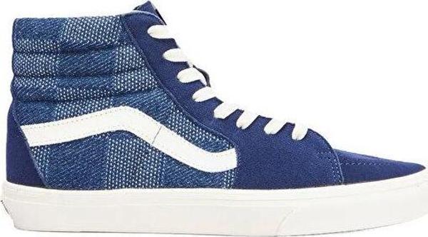 Vans Sk8-Hi Erkek Günlük Ayakkabı VN000CMXBX91 Mavi - Image 1