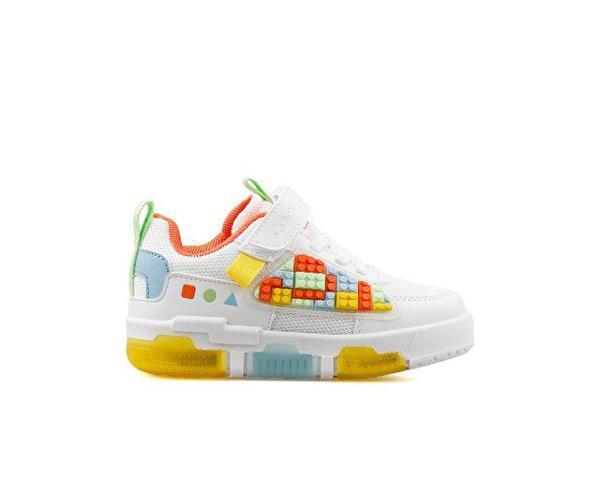 Cool Kids Legos Patik Beyaz Unisex Çocuk Günlük Ayakkabı LEGOS-PATIK-BEYAZ Beyaz - Image 1