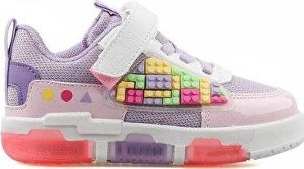 Cool Kids Legos Patik Mor Unisex Çocuk Günlük Ayakkabı LEGOS-PATIK-MOR Mor - Image 1