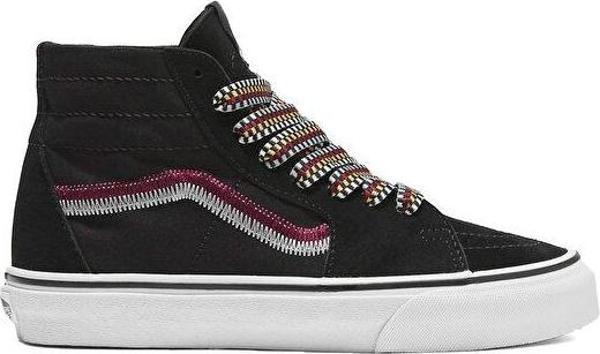 Vans Sk8-Hi Tapared Kadın Günlük Ayakkabı VN0009QPBMA1 Siyah - Image 1