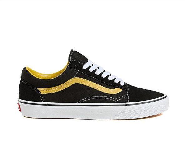 Vans Old Skool Erkek Günlük Ayakkabı VN000CR5YLW1 Sarı - Image 1