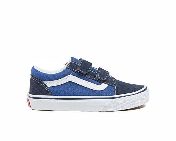 Vans Uy Old Skool V Çocuk Günlük Ayakkabı VN000VHENWD1 Lacivert - Image 1