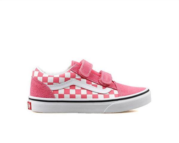 Vans Old Skool V Çocuk Günlük Ayakkabı VN000CYWCHL1 Pembe - Image 1