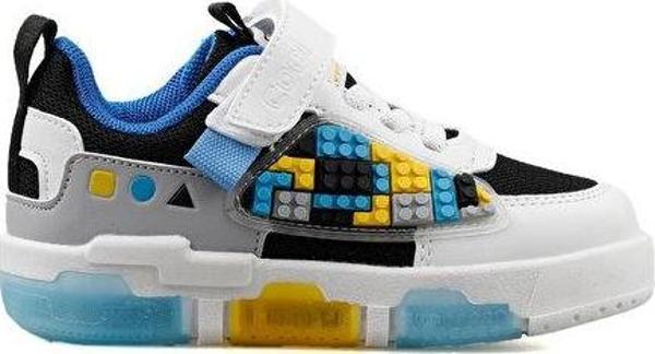 Cool Kids Legos Patik Siyah Beyaz Unisex Çocuk Günlük Ayakkabı LEGOS-PATIK-SIYAH-BEYAZ Siyah - Image 1