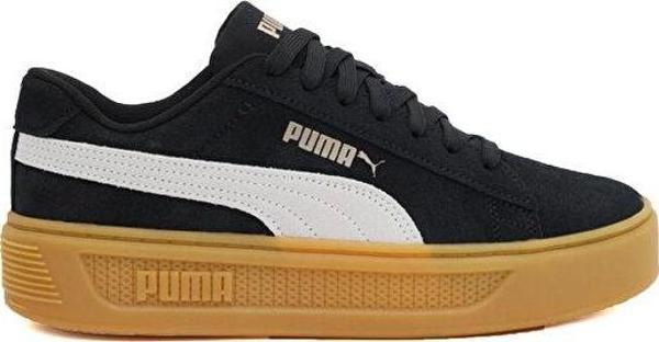Puma Smash Platform V3 Sd Kadın Günlük Platform Süet Ayakkabı 39194202 Siyah - Image 1