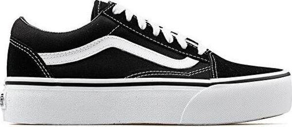 Vans Ua Old Skool Platform Kadın Günlük Ayakkabı VN0A3B3UY281 Siyah - Image 1