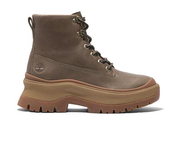 Timberland Roxie Lane Mid Lace Up Boot Kadın Günlük Bot TB0A295JEM41 Kahverengi - Image 1