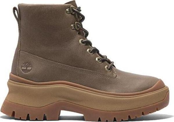 Timberland Roxie Lane Mid Lace Up Boot Kadın Günlük Bot TB0A295JEM41 Kahverengi - Image 1