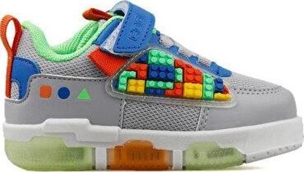 Cool Kids Legos Bebe Gri Unisex Çocuk Günlük Ayakkabı LEGOS-BEBE-GRI Gri - Image 1