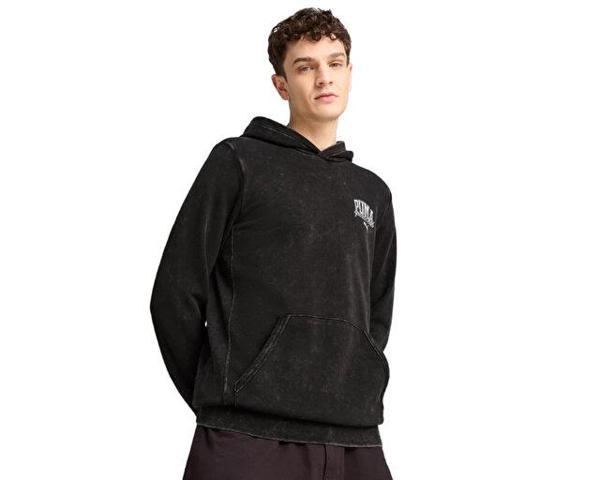 Puma Puma Class Hoodie Erkek Günlük Sweatshirts 68464101 Siyah - Image 1