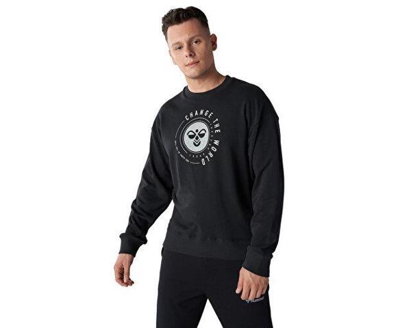 Hummel Hmlfin Sweatshirt Erkek Günlük Sweatshirts 921770-2001 Siyah - Image 1