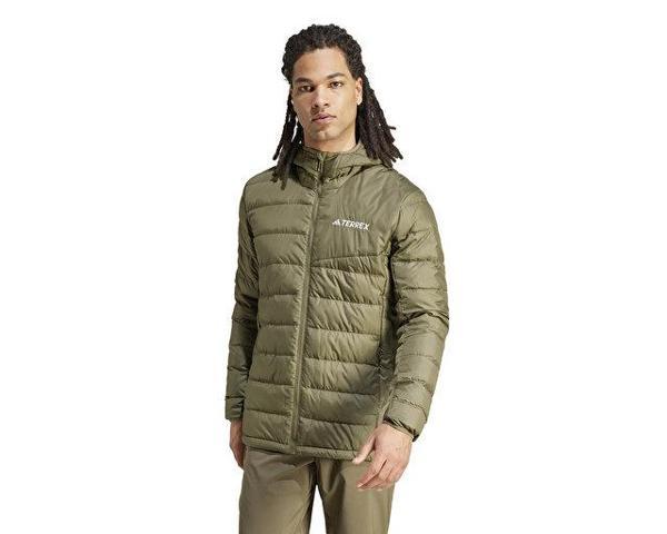 adidas Terrex Mt Down Ho J Erkek Günlük Mont JE6715 Yeşil - Image 1