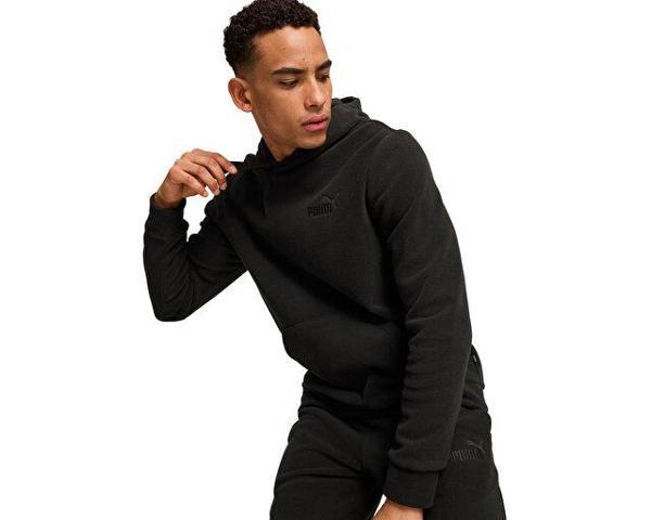 Puma Ess Elevated Hoodie Erkek Günlük Sweatshirts 68189201 Siyah - Image 1
