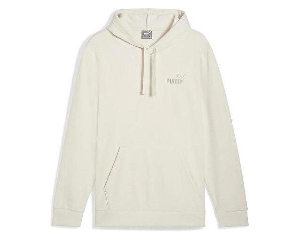Puma Ess Elevated Hoodie Erkek Günlük Sweatshirts 68189287 Bej - Image 1