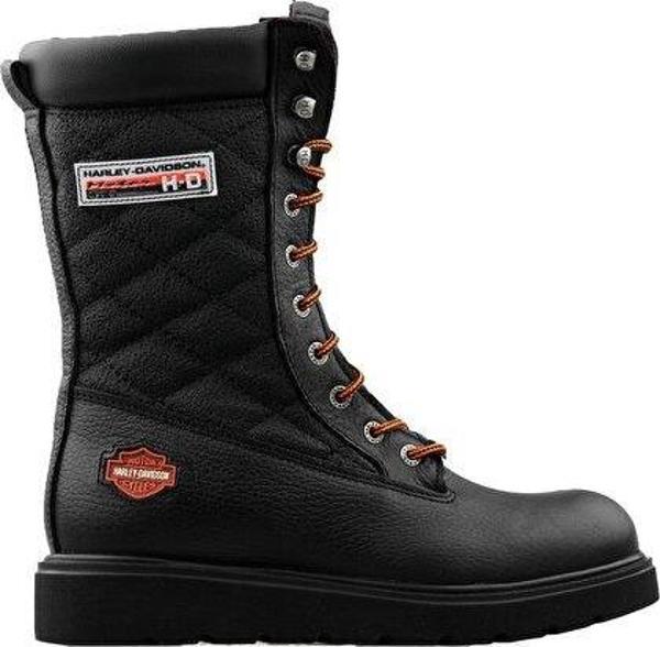 Harley Davidson Katy Kadın Günlük Bot 025Z100627-BLACK-BASKILI-DERI Siyah - Image 1