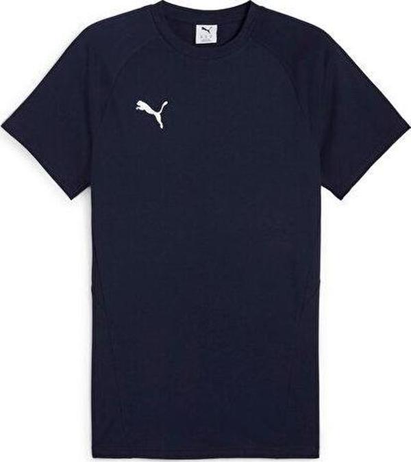Puma TeamEvostripe Tee Erkek Günlük Tişört 65995306 Lacivert - Image 1