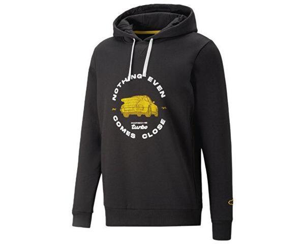 Puma Pl Graphic Hoodie Erkek Günlük Sweatshirts 53823401 Siyah - Image 1