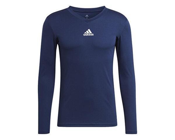 adidas Team Base Tee Erkek Futbol Uzun Kollu İçlik GN5675 Lacivert - Image 1