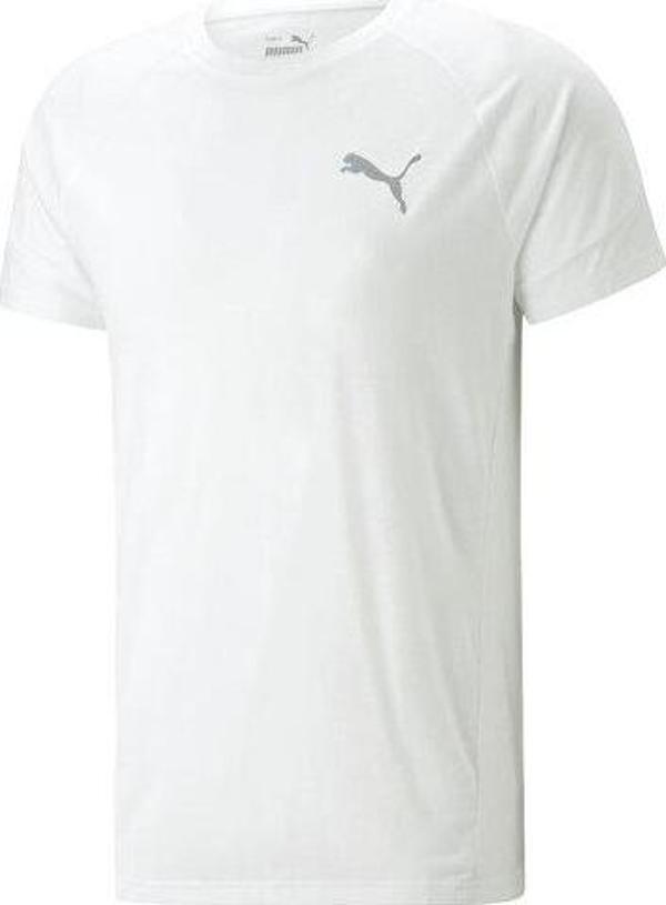Puma Evostripe Tee Erkek Günlük Tişört 67331102 Beyaz - Image 1