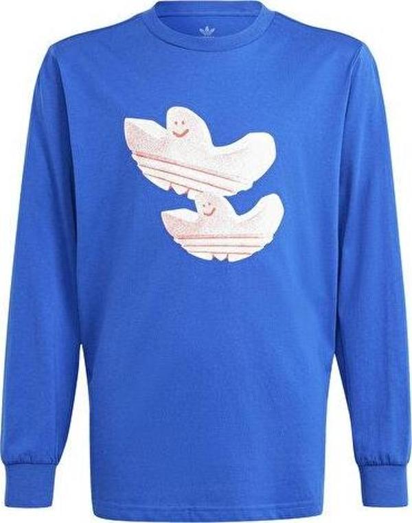 adidas Longsleeve Çocuk Günlük Sweatshirt IS3229 Mavi - Image 1