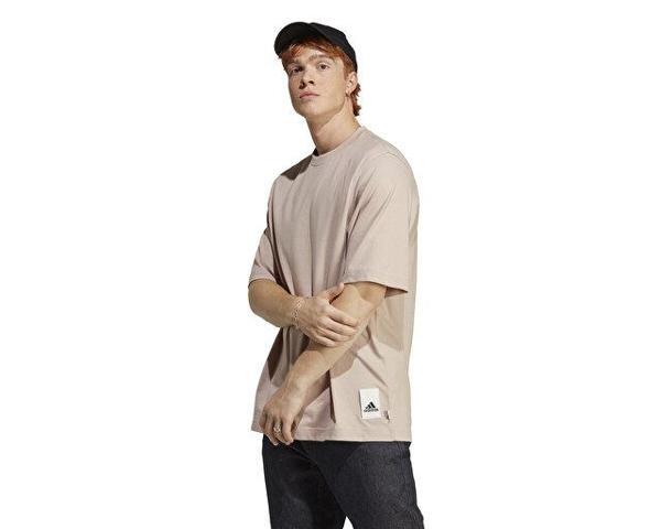 adidas M Caps Tee Erkek Günlük Tişört IC4101 Bej - Image 1