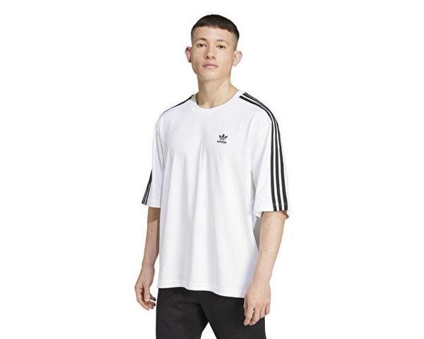 adidas Oversize Tee Erkek Günlük Tişört IZ2474 Beyaz - Image 1