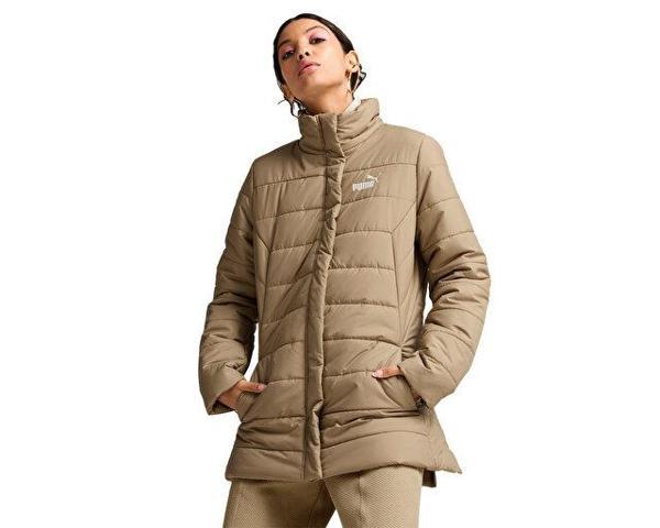 Puma Ess+ Padded Jacket Kadın Günlük Mont 67536467 Kahverengi - Image 1