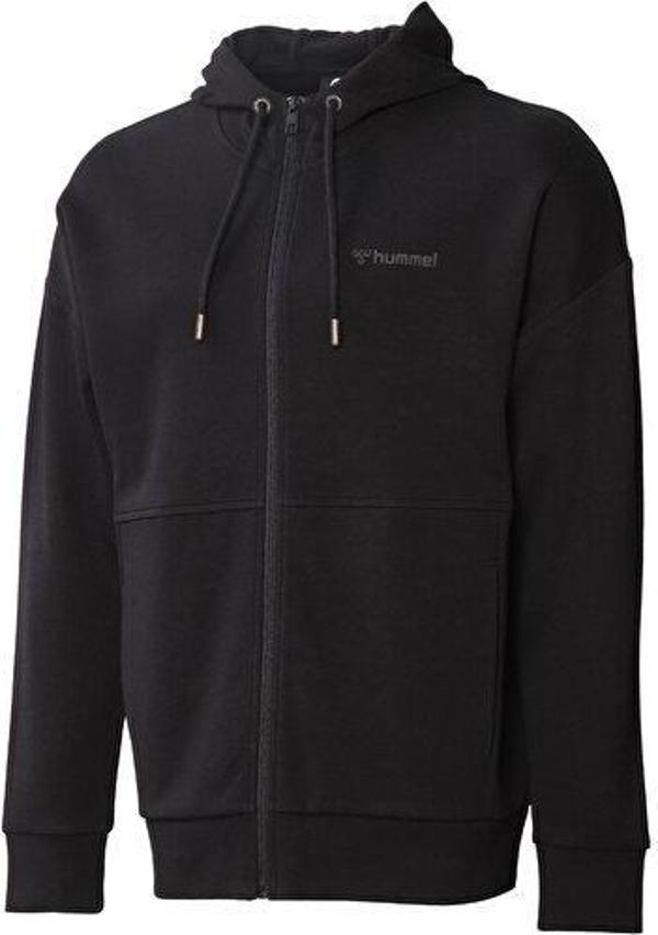 Hummel Benisto Zip Hoodie Erkek Günlük Sweatshirts 921473-2001 Siyah - Image 1