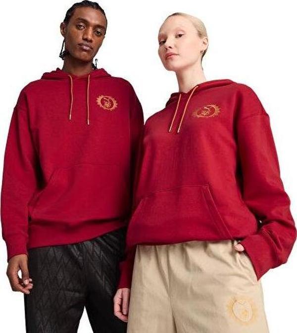 Puma X Harry Potter Hoodie Unisex Günlük Sweatshirts 63009313 Kırmızı - Image 1