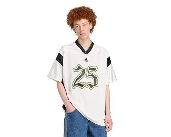adidas Ftbl Jrsy Erkek Günlük Tişört JY2762 Beyaz - Image 1