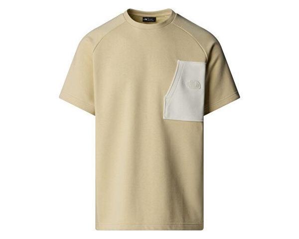 THE NORTH FACE M Terry Relaxed Tee Erkek Günlük Tişört NF0A8C283X41 Bej - Image 1