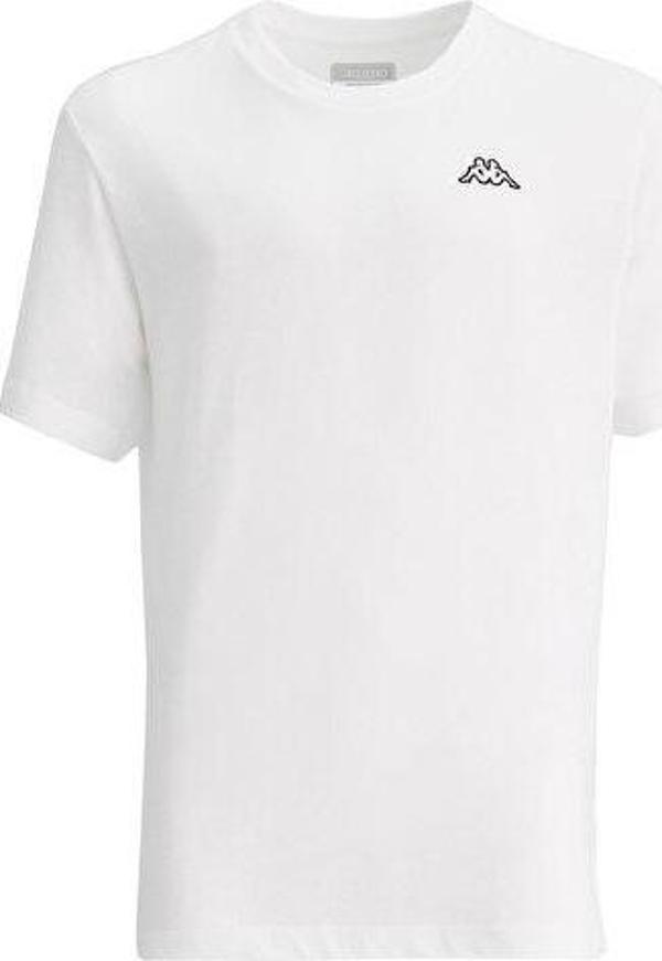 Kappa Logo Cafers Tk Erkek Günlük Tişört 331F7BW-001 Beyaz - Image 1