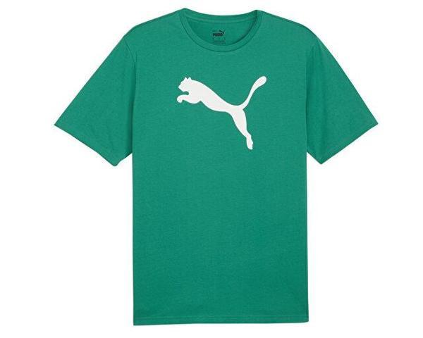Puma Teamrise Logo Jersey Cotton Erkek Günlük Tişört 65870505 Yeşil - Image 1