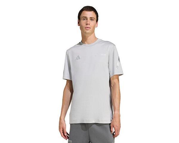 adidas Mer Sıl Tee M Erkek Günlük Tişört JW3481 Gri - Image 1