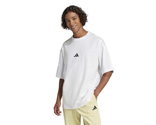 adidas M Fı Sl T Erkek Günlük Tişört JC5339 Beyaz - Image 1
