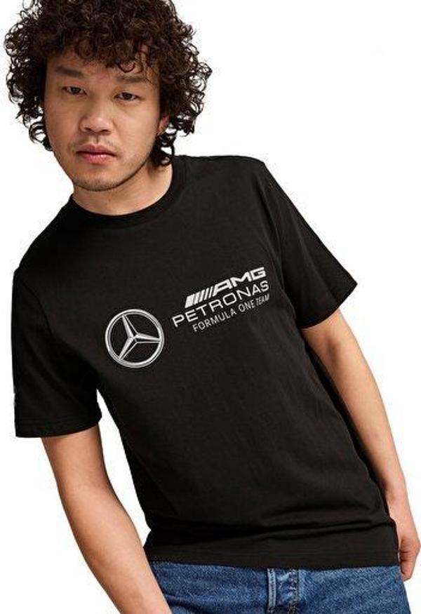 Puma MapF1 Ess Logo Tee Erkek Günlük Tişört 62734901 Siyah - Image 1