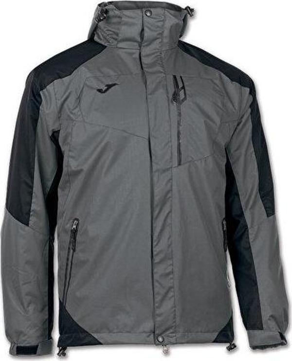 Joma Invictus Parka Grey Black Erkek Günlük Mont 100205.151 Gri - Image 1