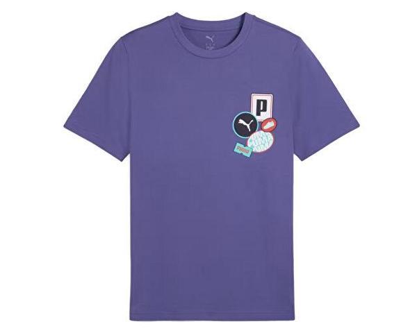 Puma Graphics icon Tee Erkek Günlük Tişört 68482946 Renkli - Image 1