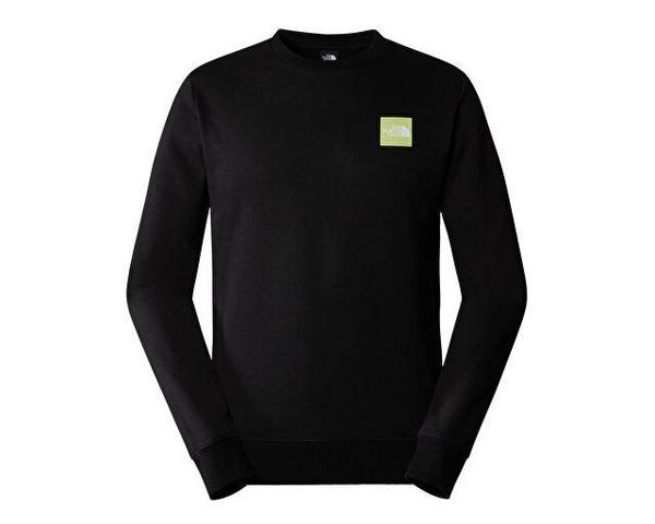 The North Face M SS24 Coordinates Crew Erkek Günlük Sweatshirt NF0A87EBJK31 Siyah - Image 1
