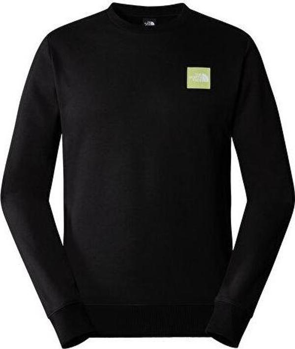 The North Face M SS24 Coordinates Crew Erkek Günlük Sweatshirt NF0A87EBJK31 Siyah - Image 1