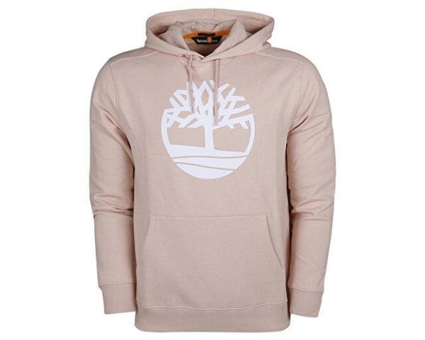 Timberland Core Logo P/O Hood Bb Erkek Günlük Sweatshirts TB0A2BJH6621 Pembe - Image 1