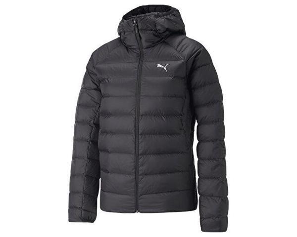 Puma Packlite Hooded Down Jacket Kadın Günlük Mont 84940701 Siyah - Image 1