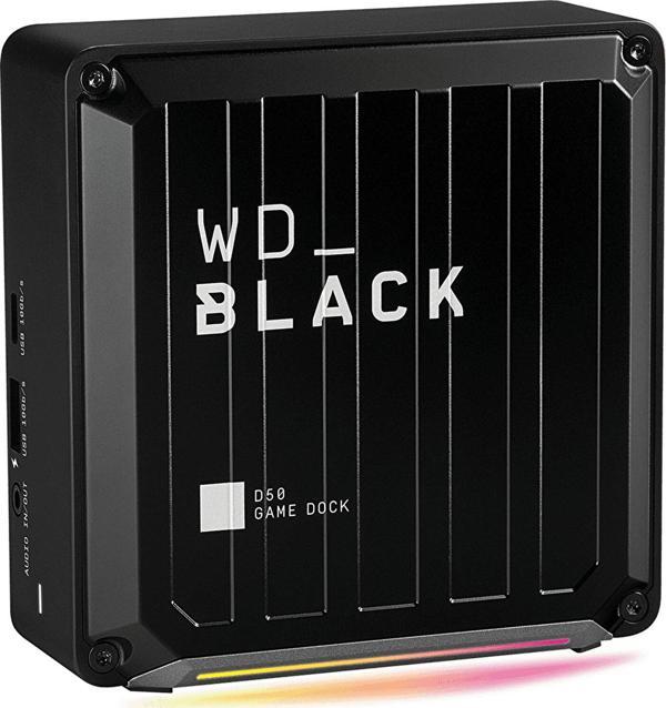WD D50 Game Dock 1TB USB 3.2 Taşınabilir Disk WDBA3U0010BBK - Image 1