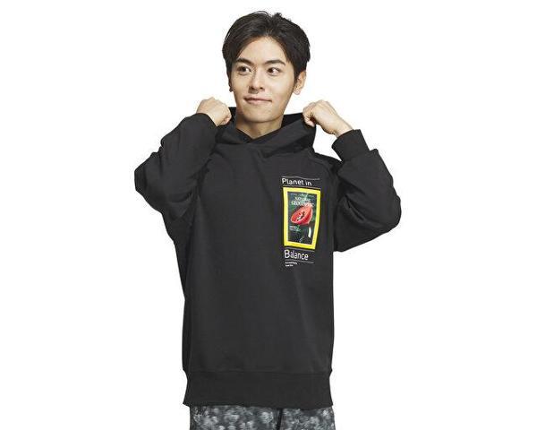 adidas Natgeo Gfx Hdy Erkek Günlük Sweatshirts IS9524 Siyah - Image 1